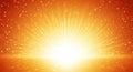 Abstract Orange Background with a Bright Burst of Light and Pixelated Effects image photo Royalty Free Stock Photo