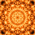 Abstract orange background with light effect Royalty Free Stock Photo