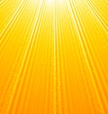 Abstract orange background with sun light rays Royalty Free Stock Photo