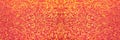 Abstract orange bright background with multicolored sparkles