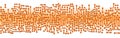 Abstract orange circuit board electronic template