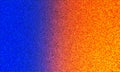 Abstract orange dark blue color mixture shaded with background rough texture background.