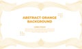 Abstract orange geometric line background design Royalty Free Stock Photo