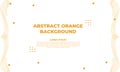 Abstract orange geometric line background design Royalty Free Stock Photo