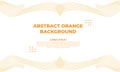 Abstract orange geometric line background design Royalty Free Stock Photo