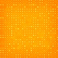 Abstract orange halftone background