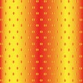 Abstract Orange Halftone Pattern Background