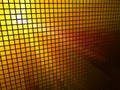 Abstract orange light mosaic