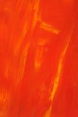 Abstract orange oil painting Royalty Free Stock Photo