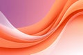 Abstract Orange and Pink Waves Background Fluid Gradient Royalty Free Stock Photo