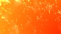 Abstract Orange Plexus Background Hi-Tech Networking Illustration Royalty Free Stock Photo