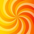 Abstract orange power background