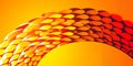 Abstract Orange and Red Scale Pattern Design Warm Color Gradient Background Royalty Free Stock Photo