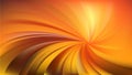 Abstract Orange Spiral Rays Background Vector Art Royalty Free Stock Photo