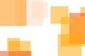 Abstract orange squares illustration background Royalty Free Stock Photo