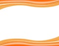 Abstract orange swirl gradient background / vector