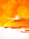 Abstract orange tech background Royalty Free Stock Photo