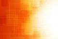 Abstract orange technology background.