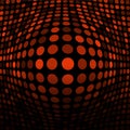 Abstract Orange Technology Background Royalty Free Stock Photo