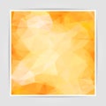 Abstract Orange Triangle background