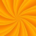 Abstract orange optical illusion, creative vector