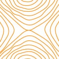 abstract orange wave lines on a light gray background pattern Royalty Free Stock Photo