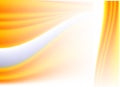 Abstract Orange Waves Vector Illustratration Backg Royalty Free Stock Photo