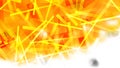 Abstract Orange and White Dynamic Intersecting Lines background Illustrator Royalty Free Stock Photo