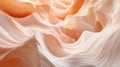 Abstract Orange And White Sand Canyon Texture Royalty Free Stock Photo