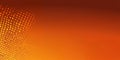 Abstract Orange and Yellow Halftone Dot Pattern Background Design Royalty Free Stock Photo
