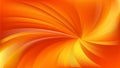 Abstract Orange and Yellow Radial Spiral Rays background Graphic