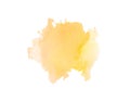 Abstract Orange and yellow splash watercolor background