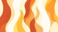 Abstract Orange and Yellow Waves Background Royalty Free Stock Photo