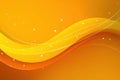 Abstract Orange Yellow Waves Background Design Royalty Free Stock Photo