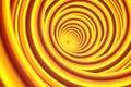 Abstract orangy yellow spiral