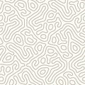 Abstract organic background, natural maze labyrinth, reaction diffusion pattern, organic shapes seamless vector pattern