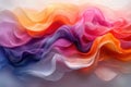 Abstract organic forms characterized by fluid movement and apparent energy