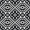 Abstract Organic Line Pattern With Monochrome Shapes and Hand-Drawn Textures Royalty Free Stock Photo