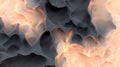 Abstract organic textured background with fluid dynamic waves in soft colors