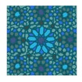 Abstract ornament in Oriental style and rich colors