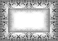 Abstract ornamental frame Royalty Free Stock Photo