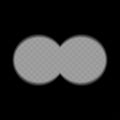 Abstract Oval Shapes with Soft Gradient Glow. Vector