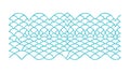 Abstract Overlapping Fish Scales Seamless Pattern, vector design Generative AI Royalty Free Stock Photo