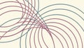 Abstract Overlapping Lines Pattern Background Element Illustration, vector design Generative AI Royalty Free Stock Photo