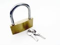 Abstract Pad Lock Royalty Free Stock Photo