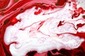 Abstract paint blending. Royalty Free Stock Photo
