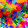 447 Abstract Paint Blots: An artistic and expressive background featuring abstract paint blots in bold and vivid colors that cre