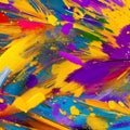 537 Abstract Paint Splatters: An artistic and expressive background featuring abstract paint splatters in bold and vibrant color Royalty Free Stock Photo