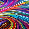 497 Abstract Paint Swirls: An artistic and expressive background featuring abstract paint swirls in bold and vibrant colors that Royalty Free Stock Photo