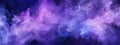 Abstract paint water. Color mist. Magic spell mystery. Dark purple blue contrast vapor floating splash , Generative AI Royalty Free Stock Photo